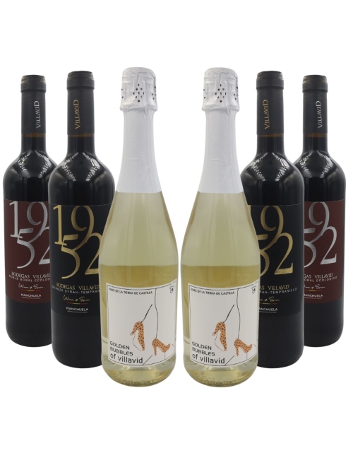 Lote Especial 1952 DOP Manchuela y Golden Bubles IGP Tierra Castilla 75 Cl - 6 Uds