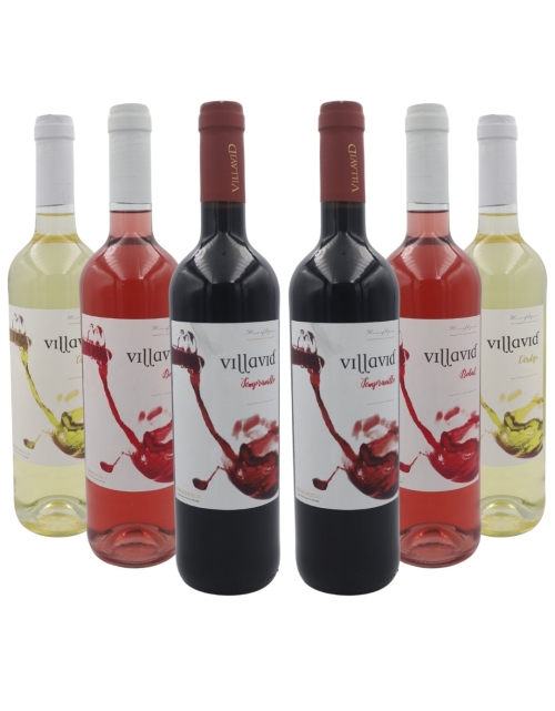 Lote Mixtos Villavid DOP Manchuela 75 Cl - 6 Uds