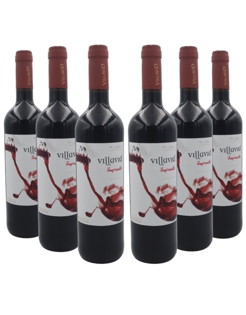 Tempranillo Vino Tinto DOP Manchuela 75 Cl - 6 Uds